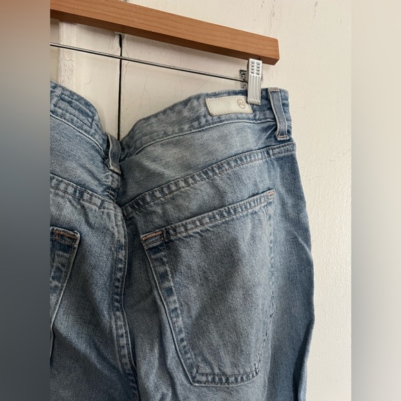 AG Alexxis High Rise Twisted Ankle Straight Jeans in Sphinx - Picture 8 of 8